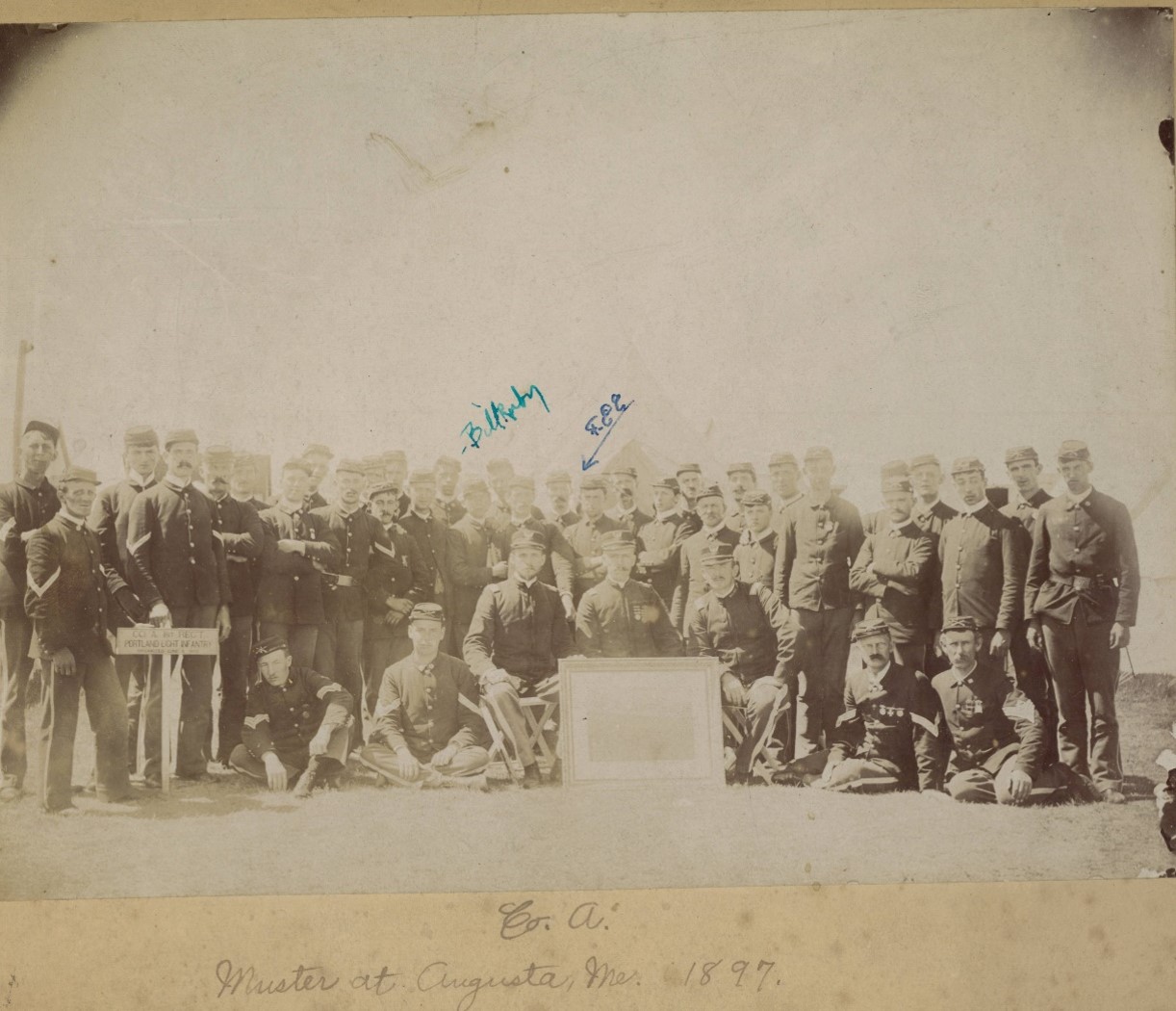 Company A, 1st Infantry, 1897 Company A, 1st Infantry, 1897